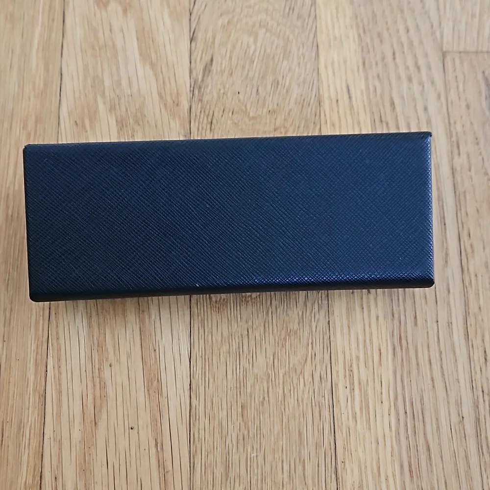 Prada black textured